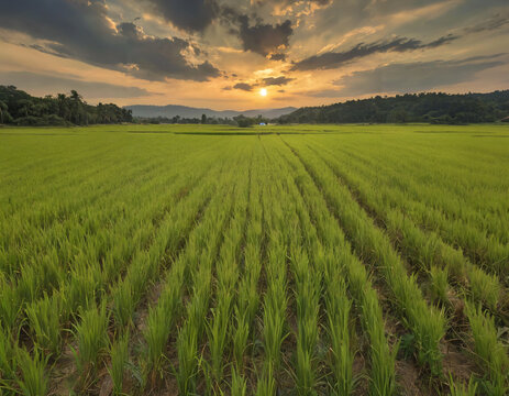 field of wheat - Powered by Adobe