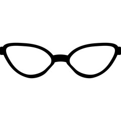 eyewear glasses eyeglass lens vector