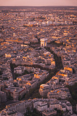 Fototapeta premium L'arc de triomphe packed in by christo high quality