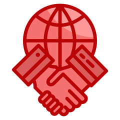 Collaboration  Icon Element For Design