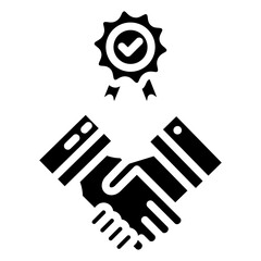 Commitment  Icon Element For Design
