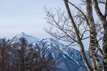 冬の高妻山
