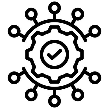 Data Preparation Outline Icon