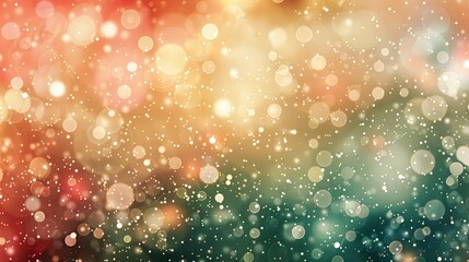 Abstract Festive Background with Sparkling Lights