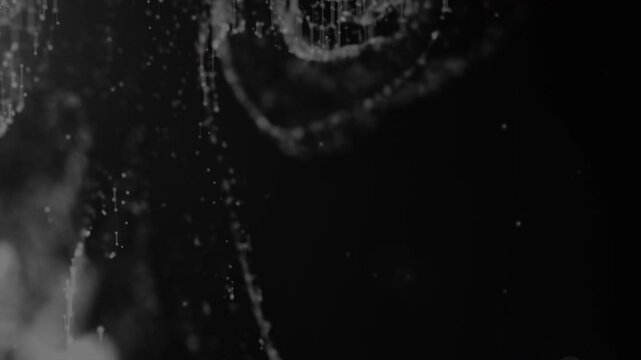 4K Abstract Colors BG Sand Dust Universe, Colors, the scattering of the sands, their scattering, the scattering of the pieces as a particular, the background display. - 4K Stok video