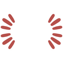 Obraz premium Aesthetic sunburst doodle vector