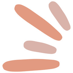 Aesthetic sunburst doodle vector