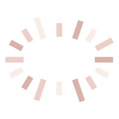 Aesthetic sunburst doodle vector