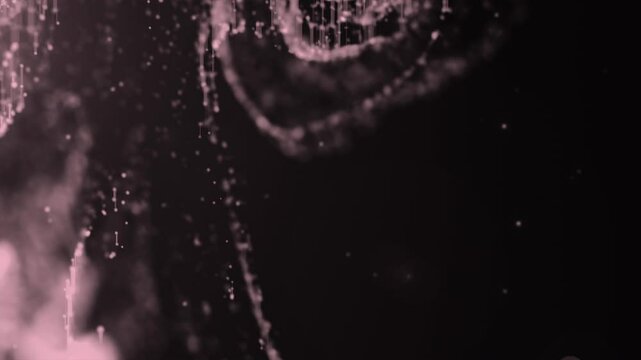 4K Abstract Colors BG Sand Dust Universe, Colors, the scattering of the sands, their scattering, the scattering of the pieces as a particular, the background display. - 4K Stok video