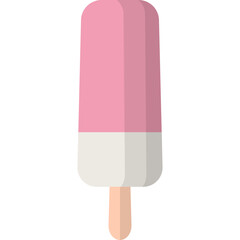 Cute ice cream vector