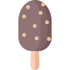 Cute ice cream vector