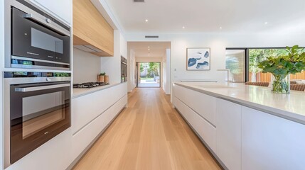 Modern Kitchen Design with Open Layout and Natural Light