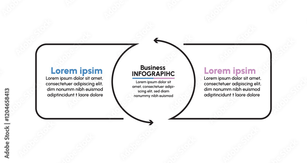 Wall mural business data visualization. timeline infographic icons designed for abstract background template mi