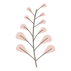Fototapeta premium Aesthetic leave vector