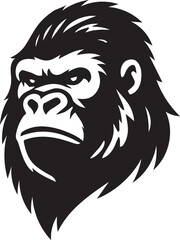 gorilla head mascot
