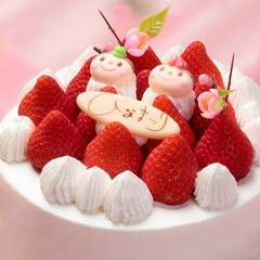 ひなまつりケーキ