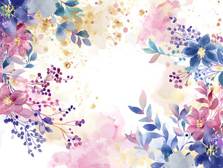 background with butterflies
