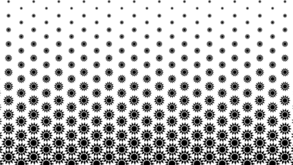 Stylish abstract geometric circle shape pattern on white background minimalist design , ideal for backgrounds, wallpapers, and modern digital or print design projects.