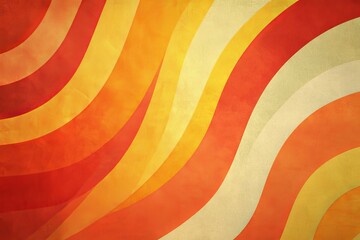 Obraz premium vintage background with a smooth gradient of warm colors like orange, yellow, and red