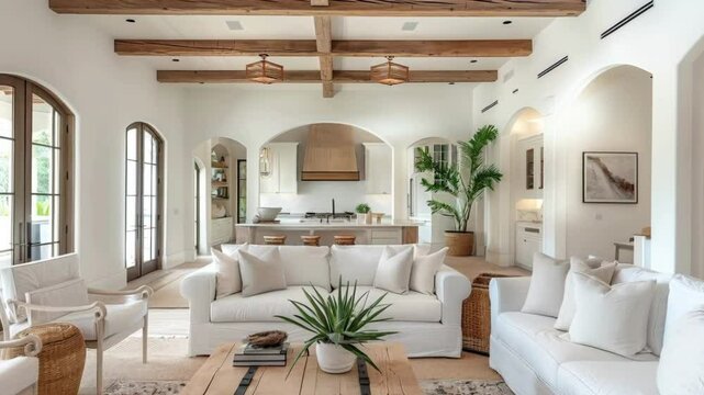 A modern apartment living room