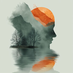 silhouette of a person