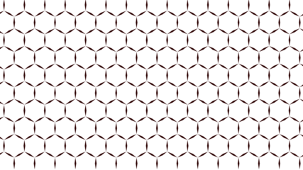 Seamless geometric hexagonal pattern with dark minimalist design and thin red outlines, ideal for backgrounds, wallpapers, and modern digital or print design projects.