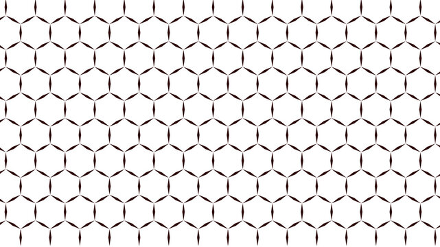 Seamless geometric hexagonal pattern with dark minimalist design and thin red outlines, ideal for backgrounds, wallpapers, and modern digital or print design projects.