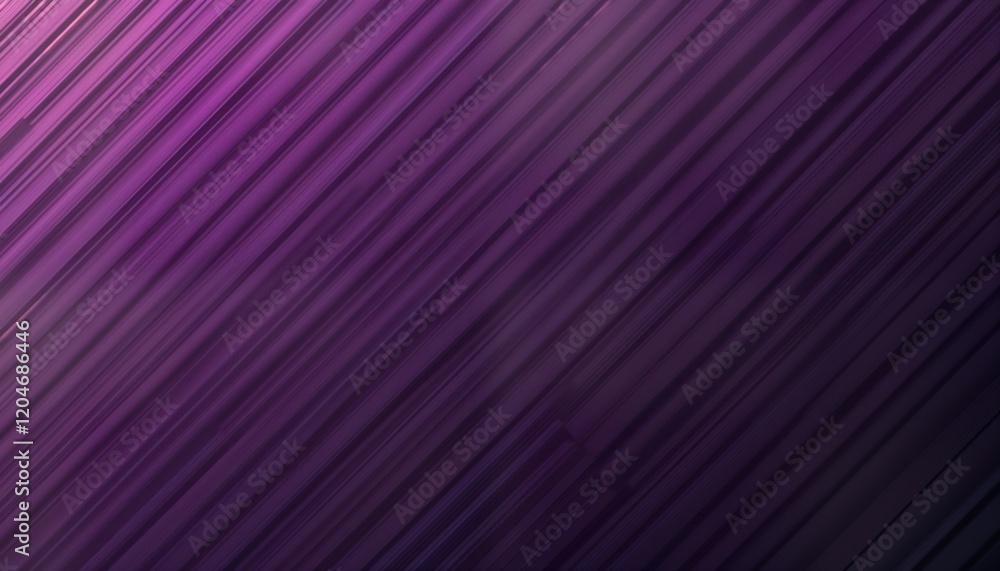 Leinwandbilder Diagonal purple lines create a dynamic pattern. Abstract design. Suitable for wallpapers or backgrounds. Textured appearance. Modern lines. Purple and dark tones.