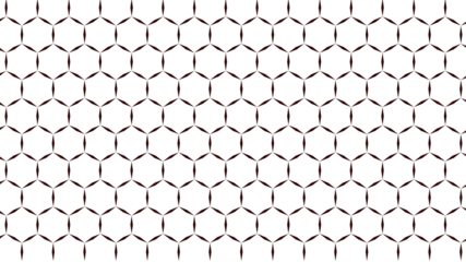 Seamless geometric hexagonal pattern with dark minimalist design and thin red outlines, ideal for backgrounds, wallpapers, and modern digital or print design projects.