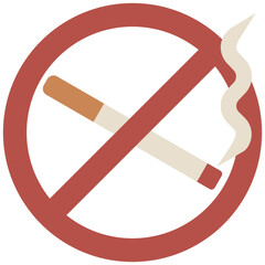 No smoking sign vector