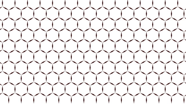 Seamless geometric hexagonal pattern with dark minimalist design and thin red outlines, ideal for backgrounds, wallpapers, and modern digital or print design projects. - Powered by Adobe