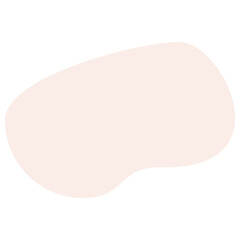 Organic blob vector