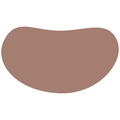 Organic blob vector