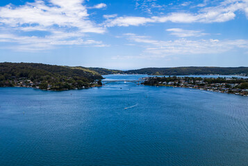 St Huberts Island is located within the Brisbane Water at its southern end. Its closest neighbour is Ettalong and is less than five kilometres from both Umina and Woy Woy