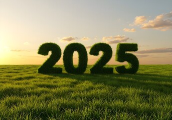 2025 New Year Grass Numbers