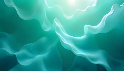 Fototapeta premium abstract blue background with waves