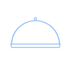 Doodle Icon food tray hotel or restaurant illustration on transparent background that can be use for background, slide view, social media, sticker, scrapbook and etc. | Aesthetic color