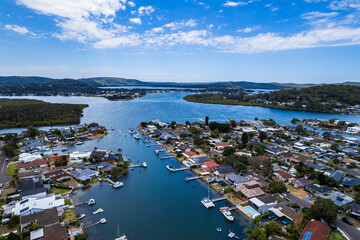 St Huberts Island is located within the Brisbane Water at its southern end. Its closest neighbour is Ettalong and is less than five kilometres from both Umina and Woy Woy