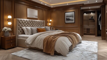 Luxurious Master Bedroom Interior Design: Elegant and Sophisticated Space