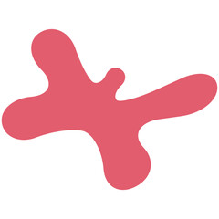 Color splatter paint vector