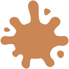 Color splatter paint vector