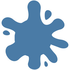 Color splatter paint vector