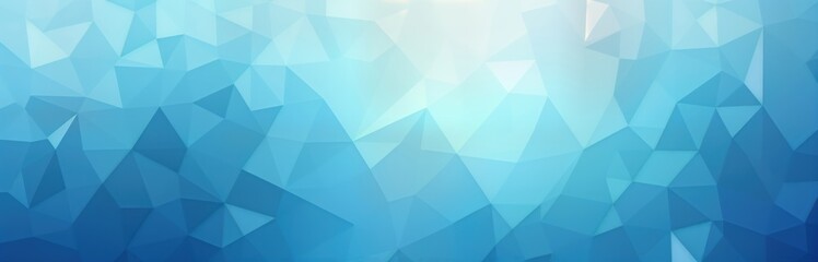 Obraz premium Cool blue triangular shards form blurred pattern. Geometric design with soft edges creates abstract texture. Modern, stylish design with light feel. Suitable for background wallpaper. Geometric
