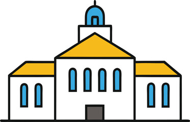 Building Icon  High Quality Vector