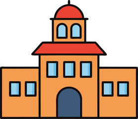 Building Icon  High Quality Vector