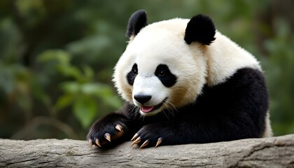 Obraz premium giant panda bear