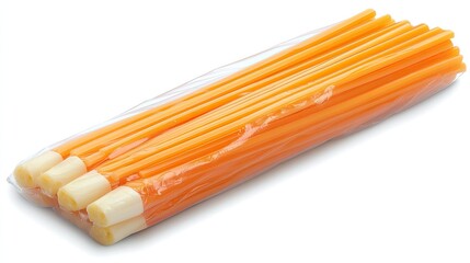 Orange and White Applicators Packaged Together