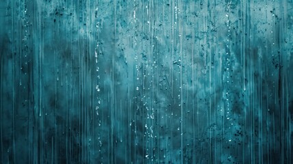 Obraz premium Waterfall texture isolated on blue background, AI generated image