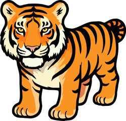 Fierce Tiger – Powerful Wild Animal