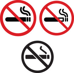  isolated  no smoking icon, no smoking icon Vector , no smoking Silhouette,color no smoking symbol, no smoking icon set, black no smoking icon, no smoking for logo, no smoking  Vector illustration, Ve